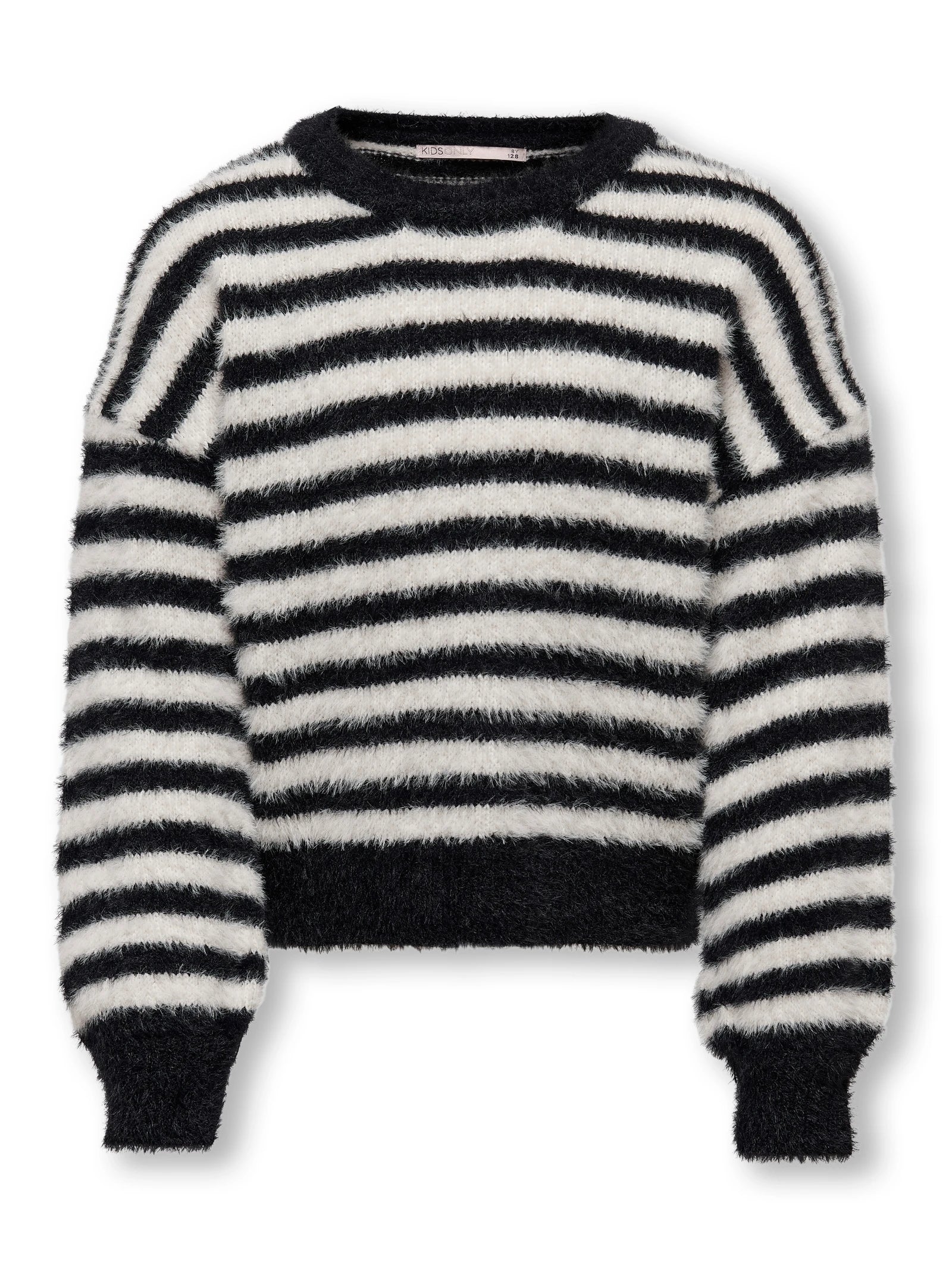 kids-only-lasten-neule-kognewpiumo-ls-pullover-noos-raidallinen-musta-1