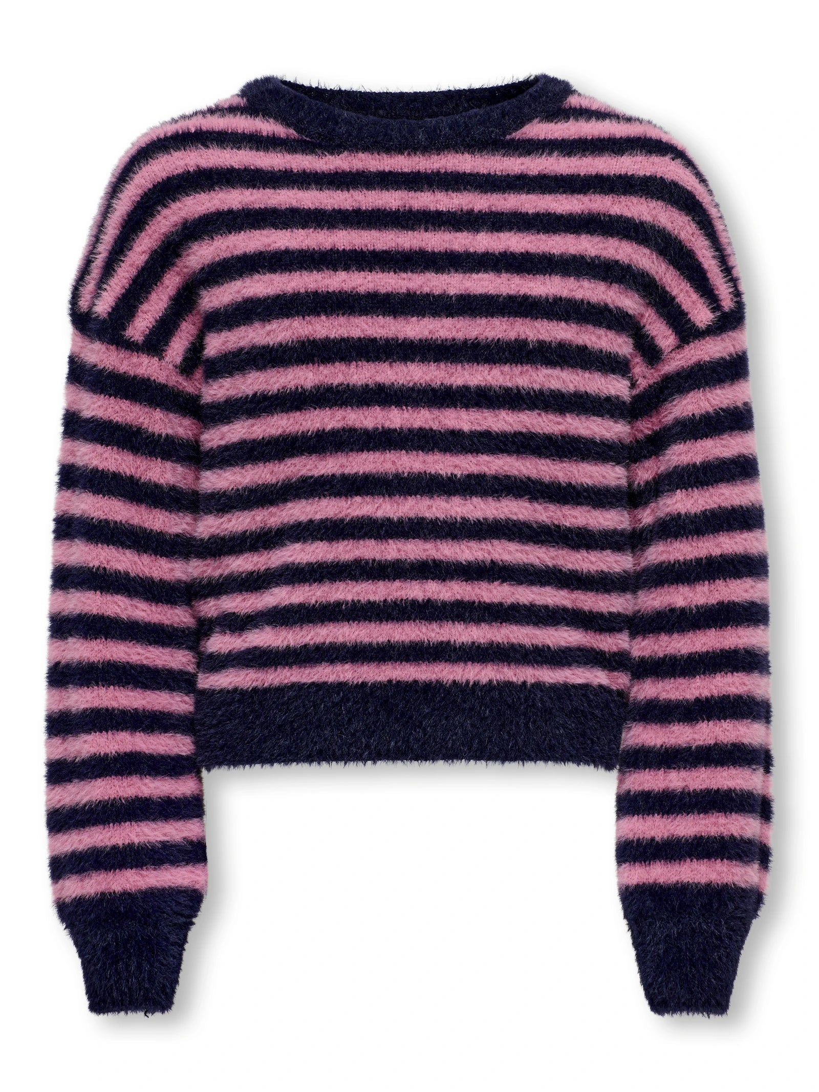 kids-only-lasten-neule-kognewpiumo-ls-pullover-noos-raidallinen-pinkki-1