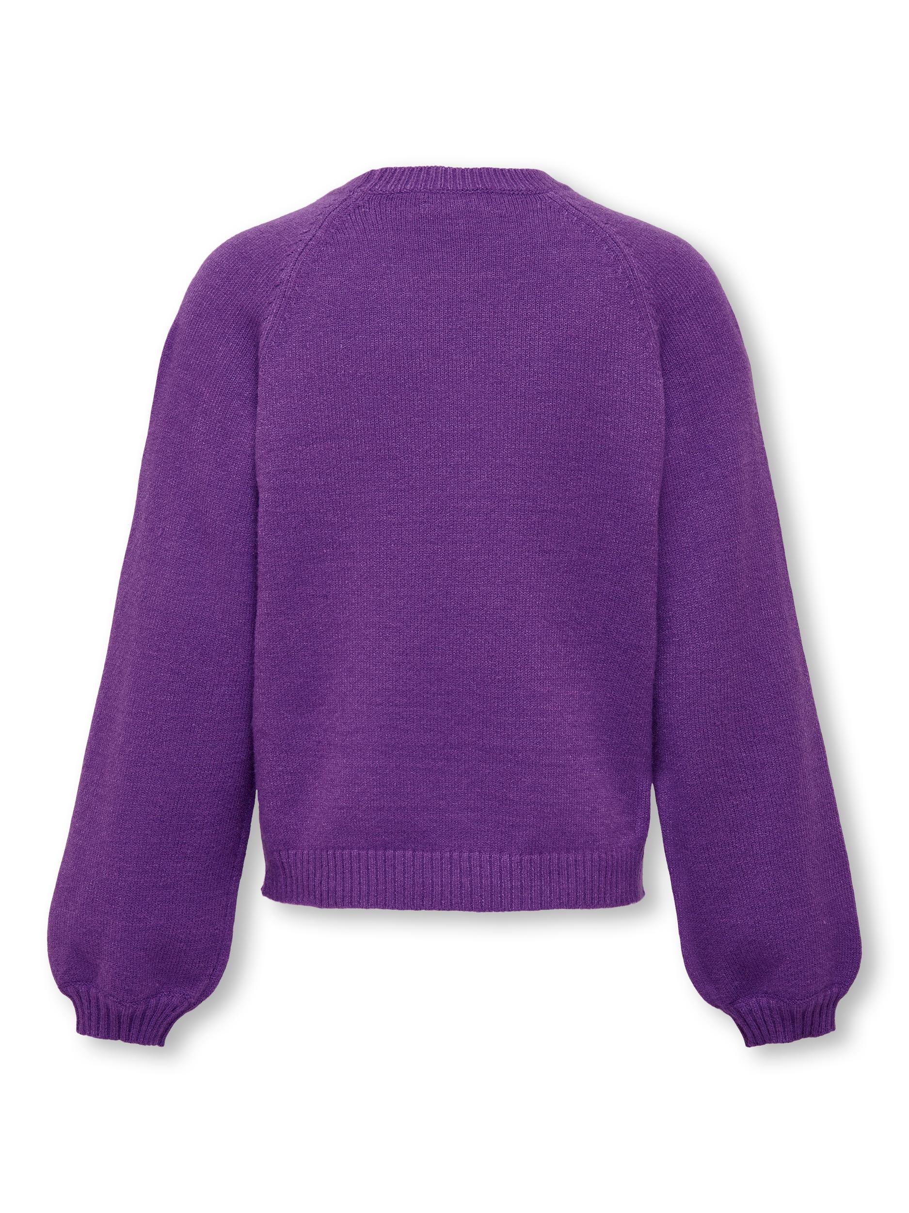 kids-only-lasten-neulepusero-koglesly-kings-ls-pullover-liila-kuosi-2