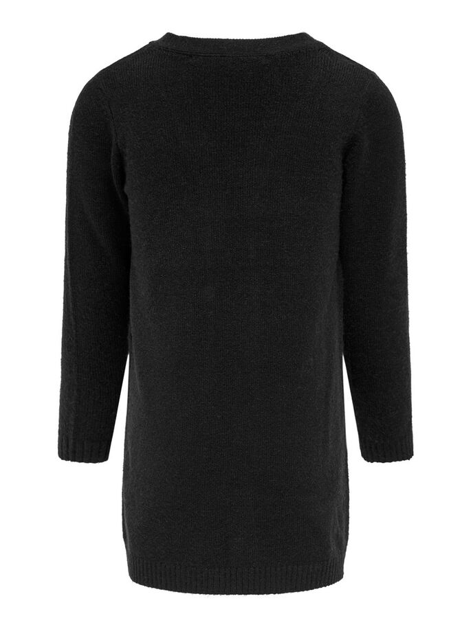 kids-only-tyttojen-neuletakki-koglesly-ls-open-cardigan-musta-2