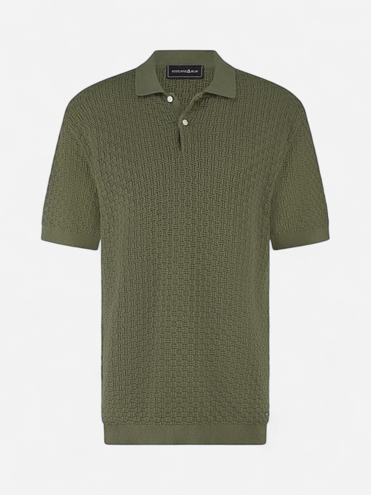 Born with Appetite miesten pikeepaita Knit Polo, vihreä - Kekäle.fi