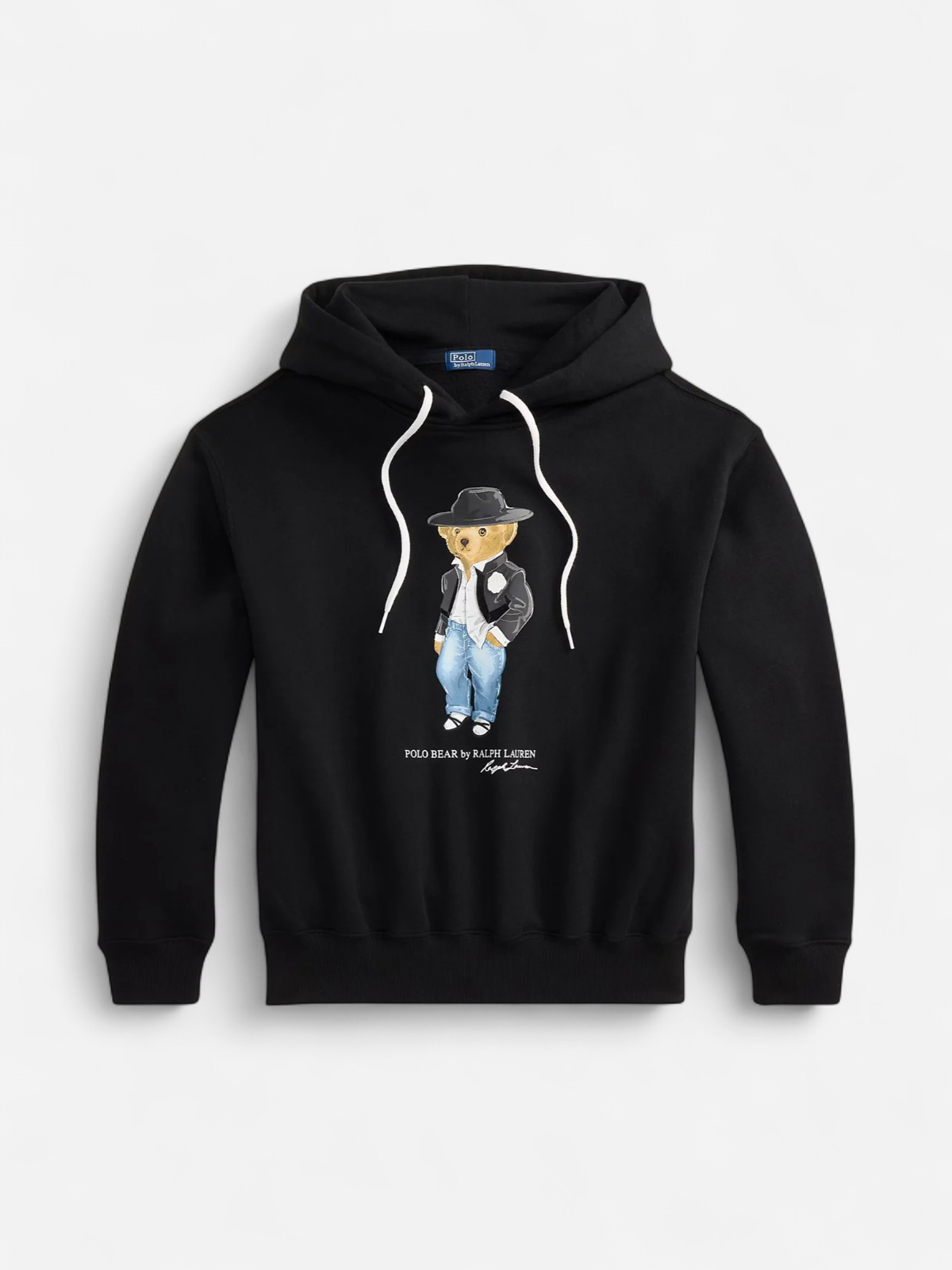 KNIT-SWEATSHIRT BEAR MUSTA - Kekäle.fi