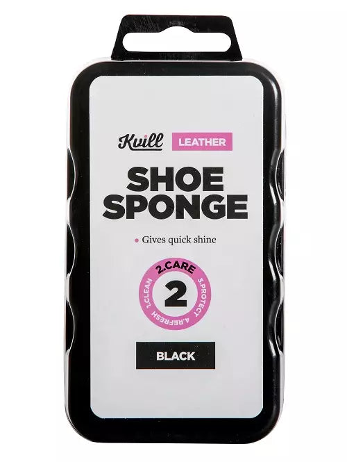 Springyard kiillotussieni Shoe Sponge, musta