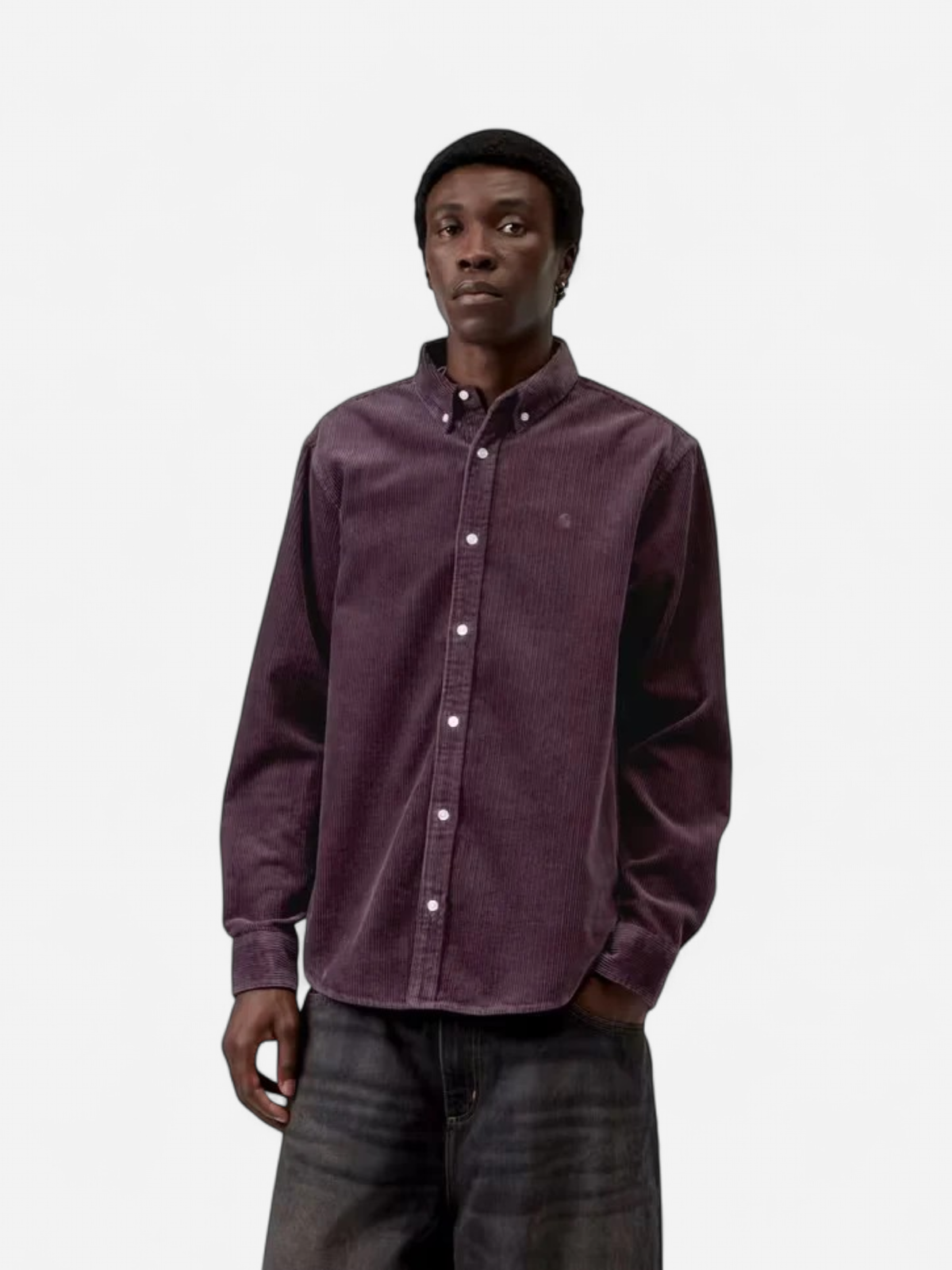 L/S Madison Cord Shirt VIOLETTI, LILA - Kekäle.fi