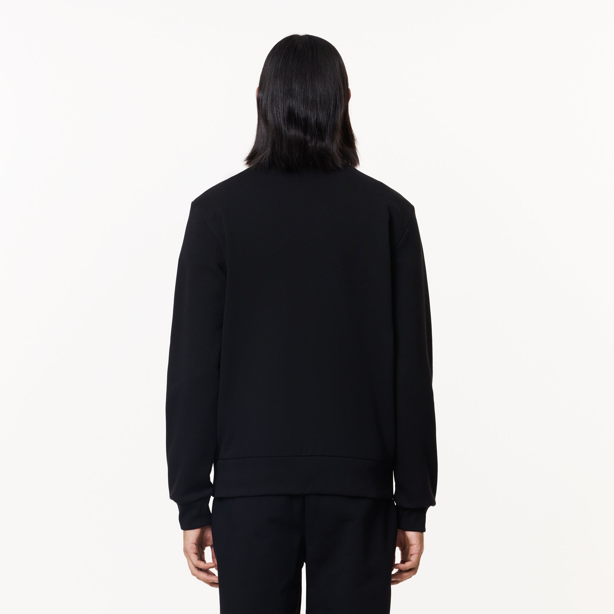 lacoste-miesten-collegepaita-brushed-cotton-fleex-jogger-sweatshirt-musta-2