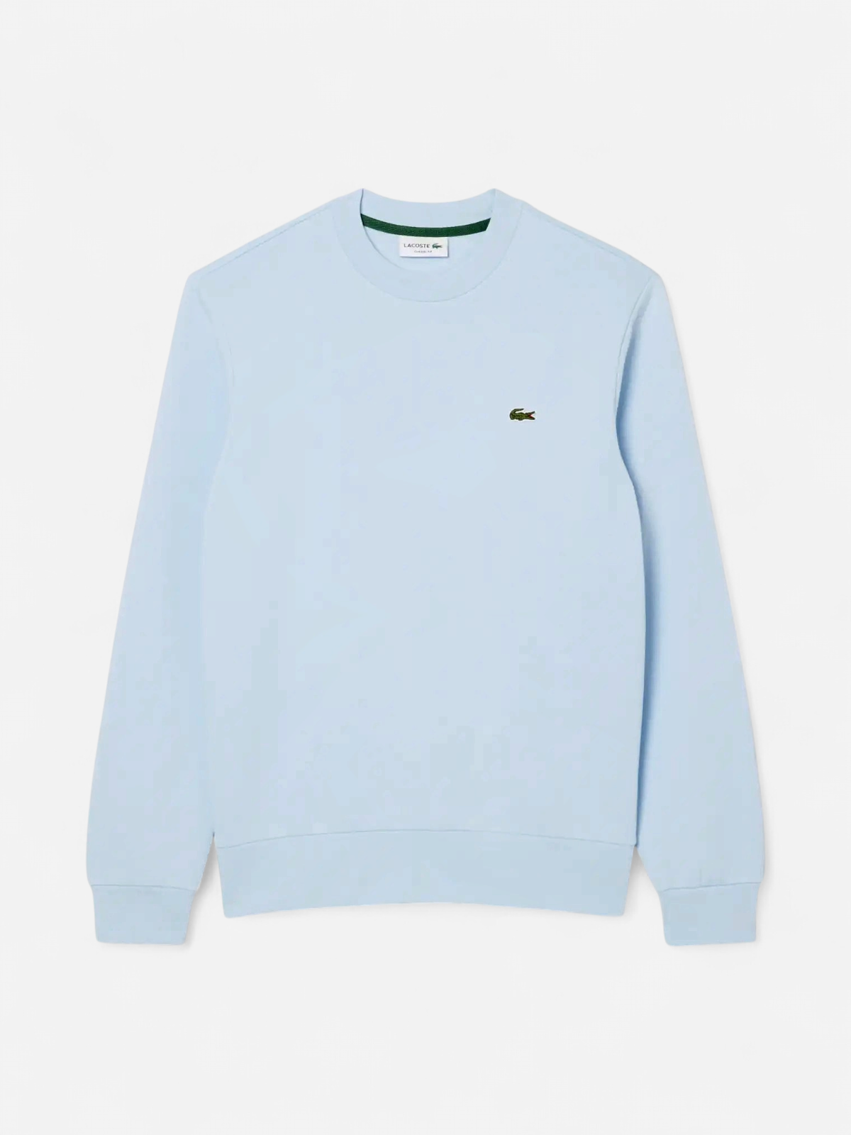 Lacoste Miesten Collegepaita, BRUSHED COTTON FLEEX JOGGER SWEATSHIRT Vaaleansininen - Kekäle.fi