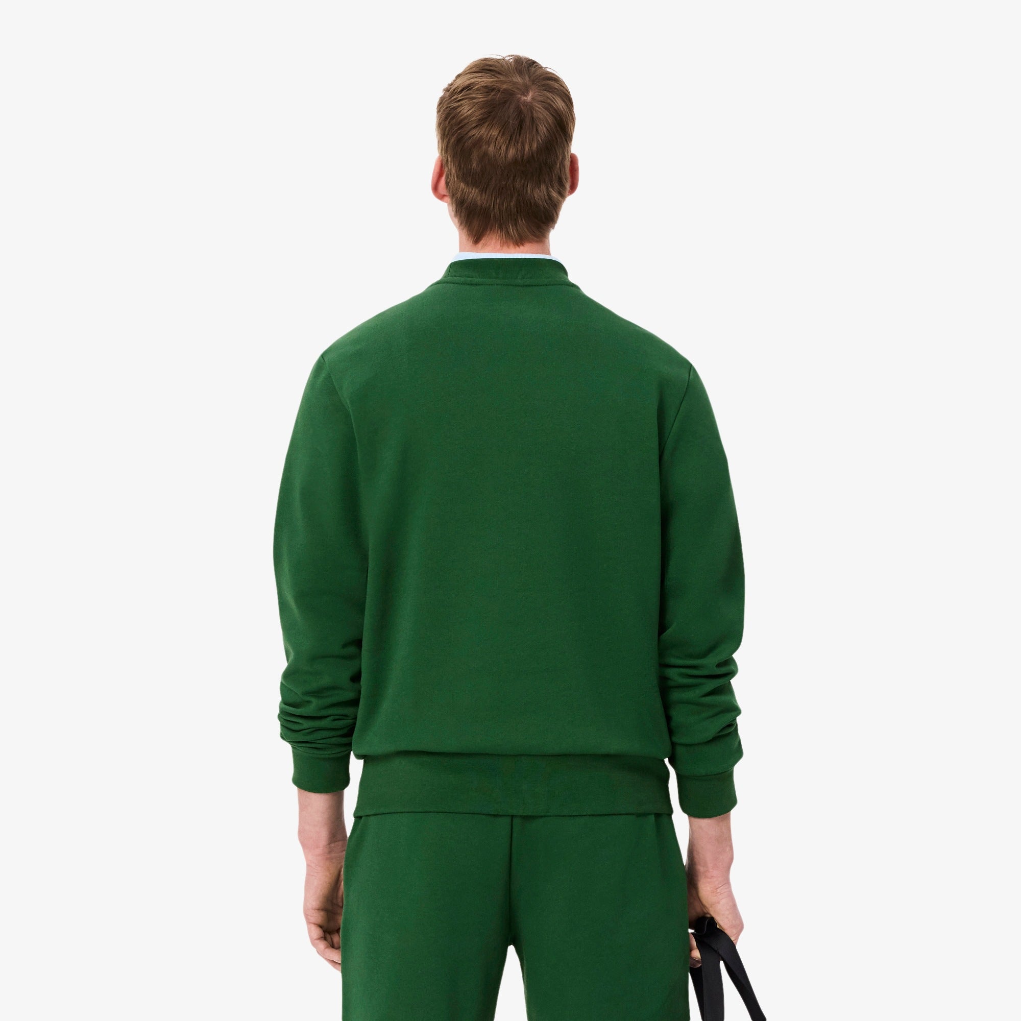 lacoste-miesten-collegepaita-brushed-cotton-fleex-jogger-sweatshirt-vihrea-2