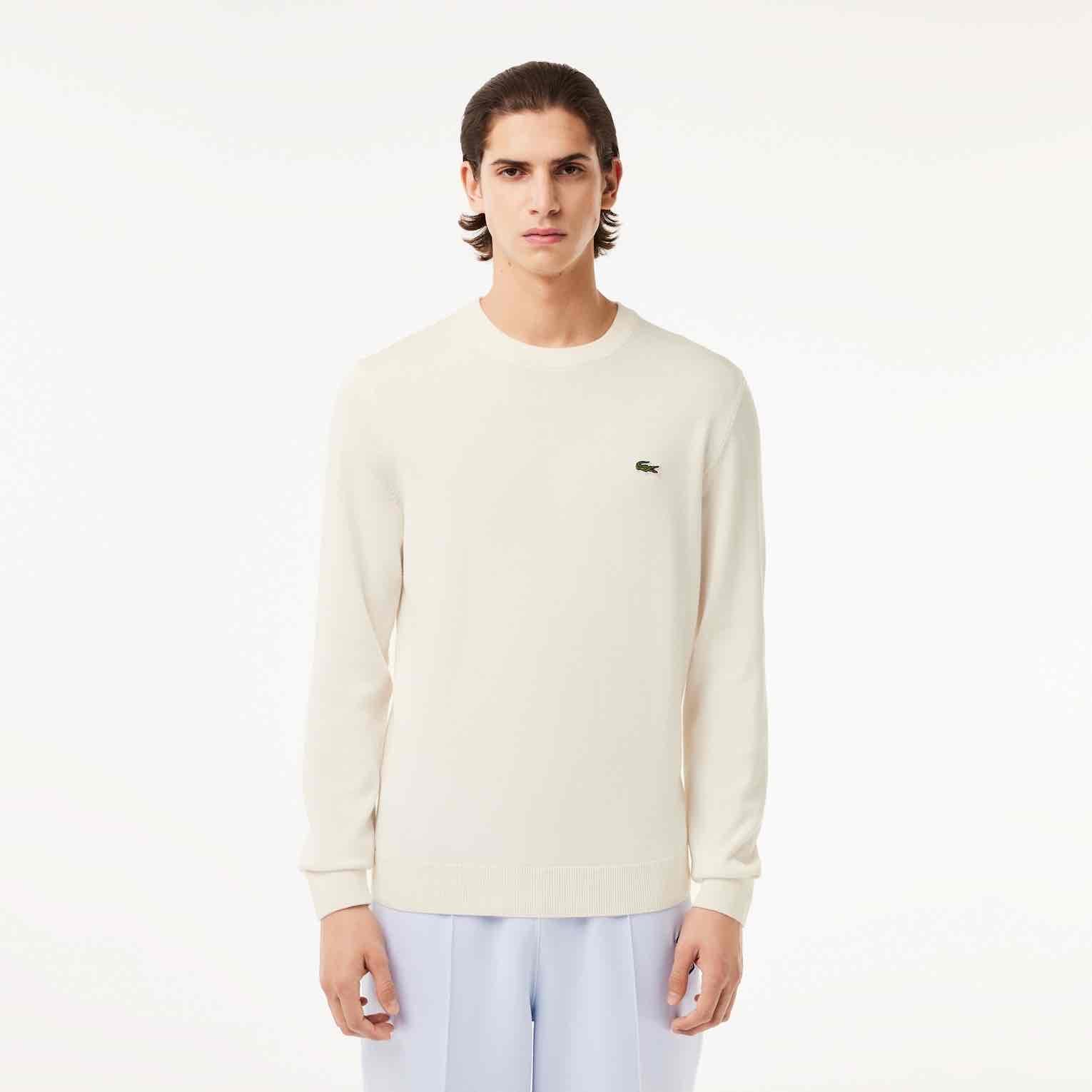 lacoste-miesten-neulepusero-regular-fit-crew-neck-sweater-luonnonvalkoinen-1