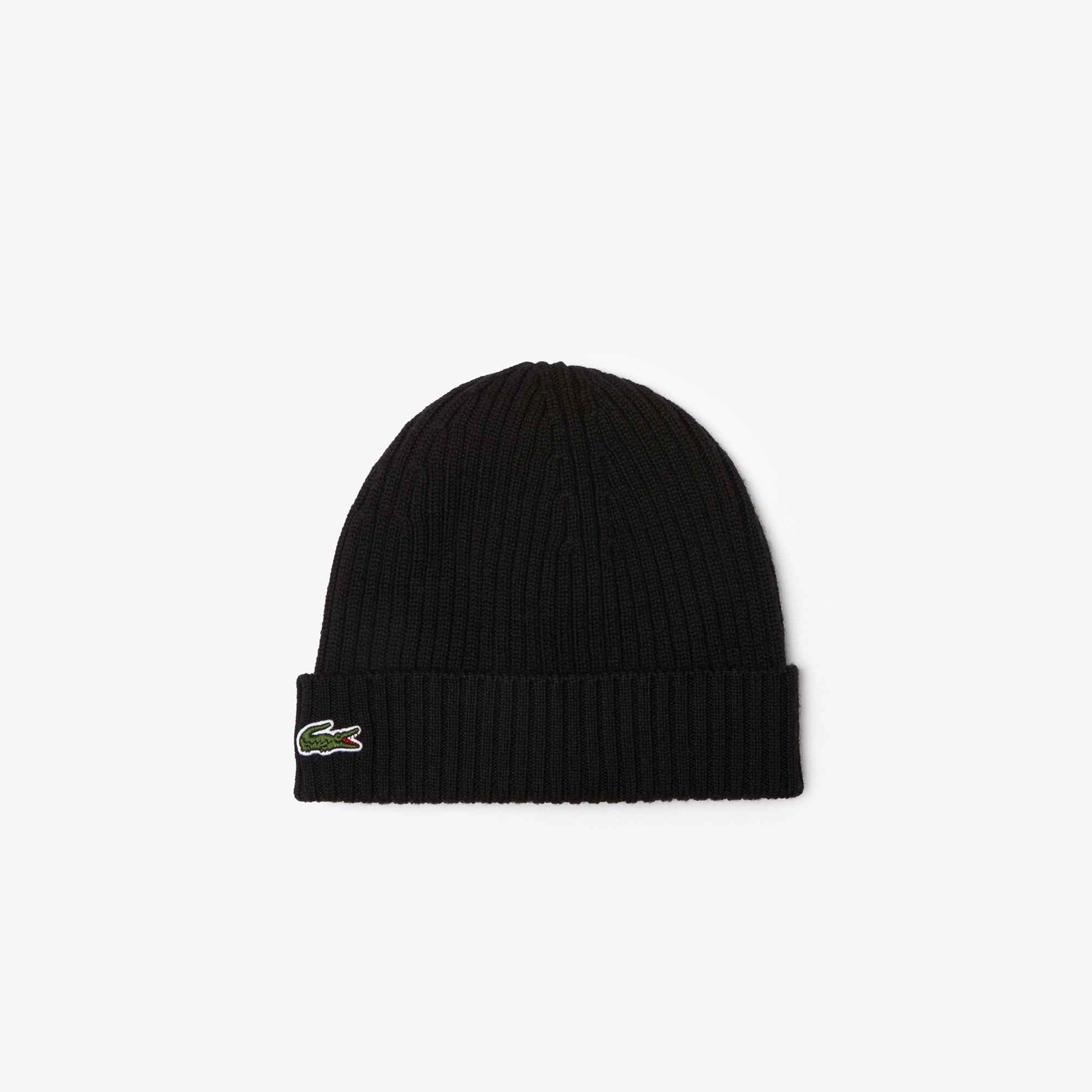 lacoste-miesten-pipo-lacoste-soft-wool-ribbed-beanie-musta-1