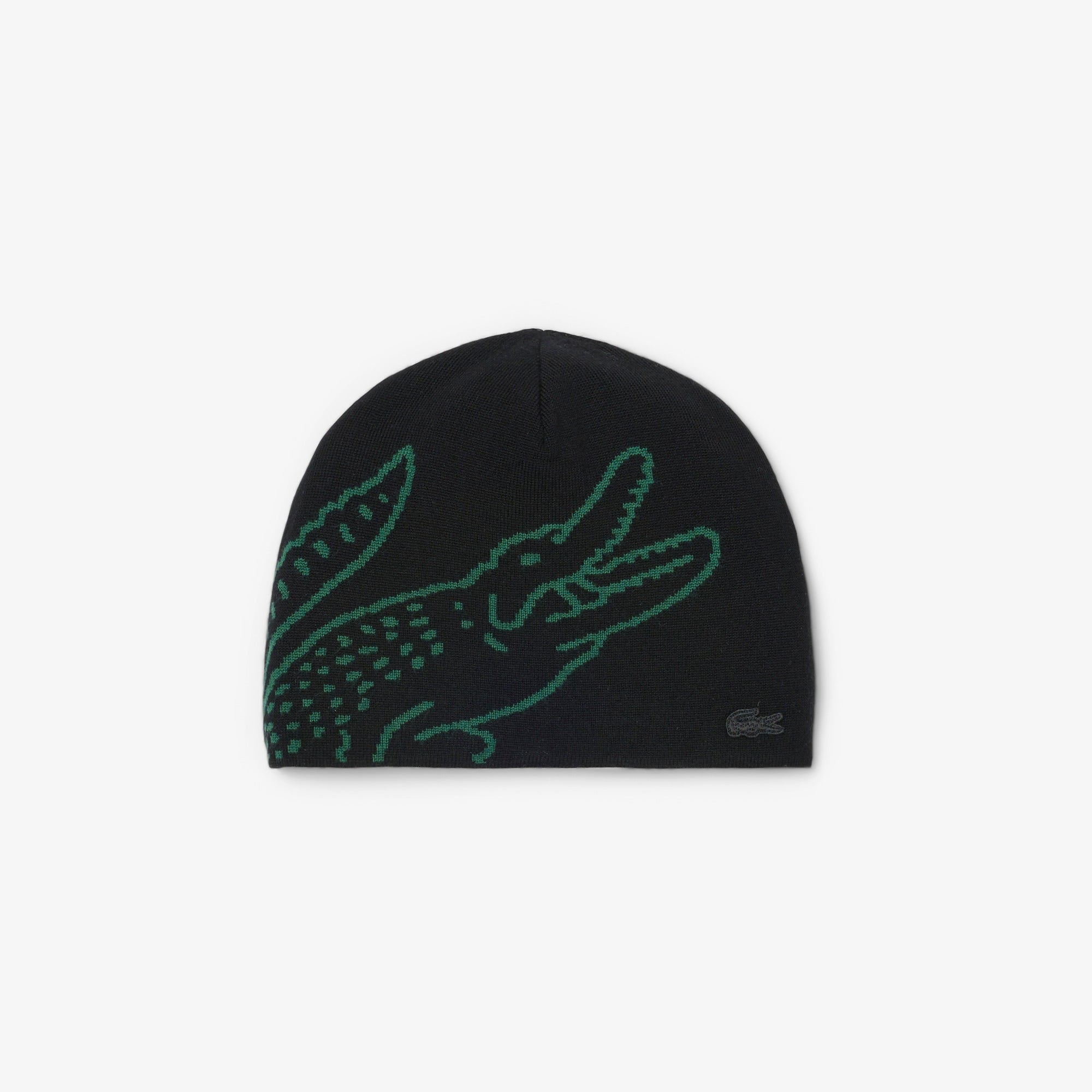 lacoste-miesten-pipo-uncuffed-crocodile-jacquard-wool-beanie-musta-1