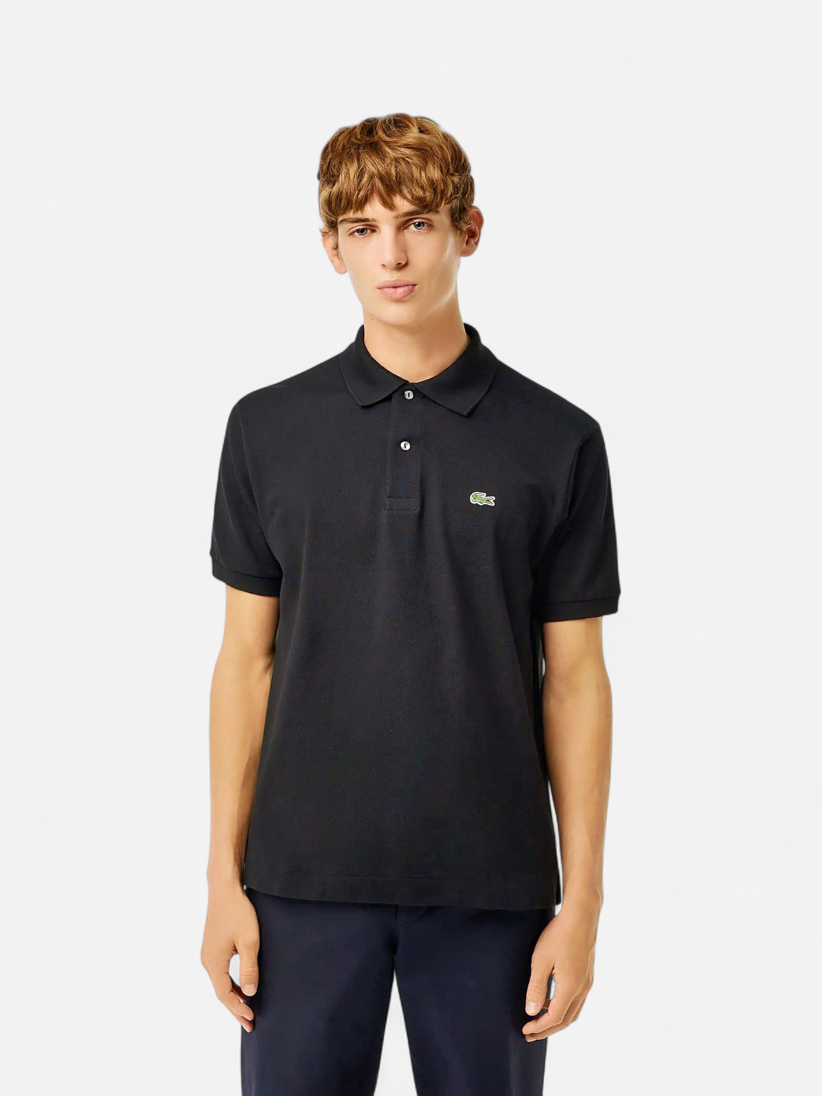 Lacoste Miesten Pikeepaita, ORIGINAL L1212 POLO NOS Musta - Kekäle.fi