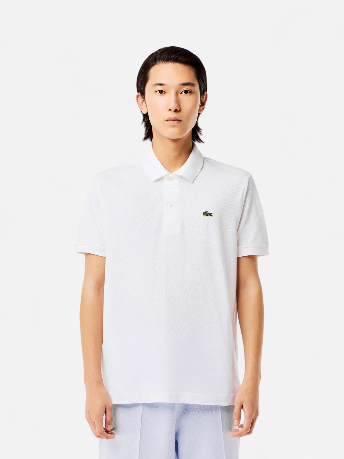 Lacoste Miesten Pikeepaita, ORIGINAL L1212 POLO NOS Valkoinen - Kekäle.fi