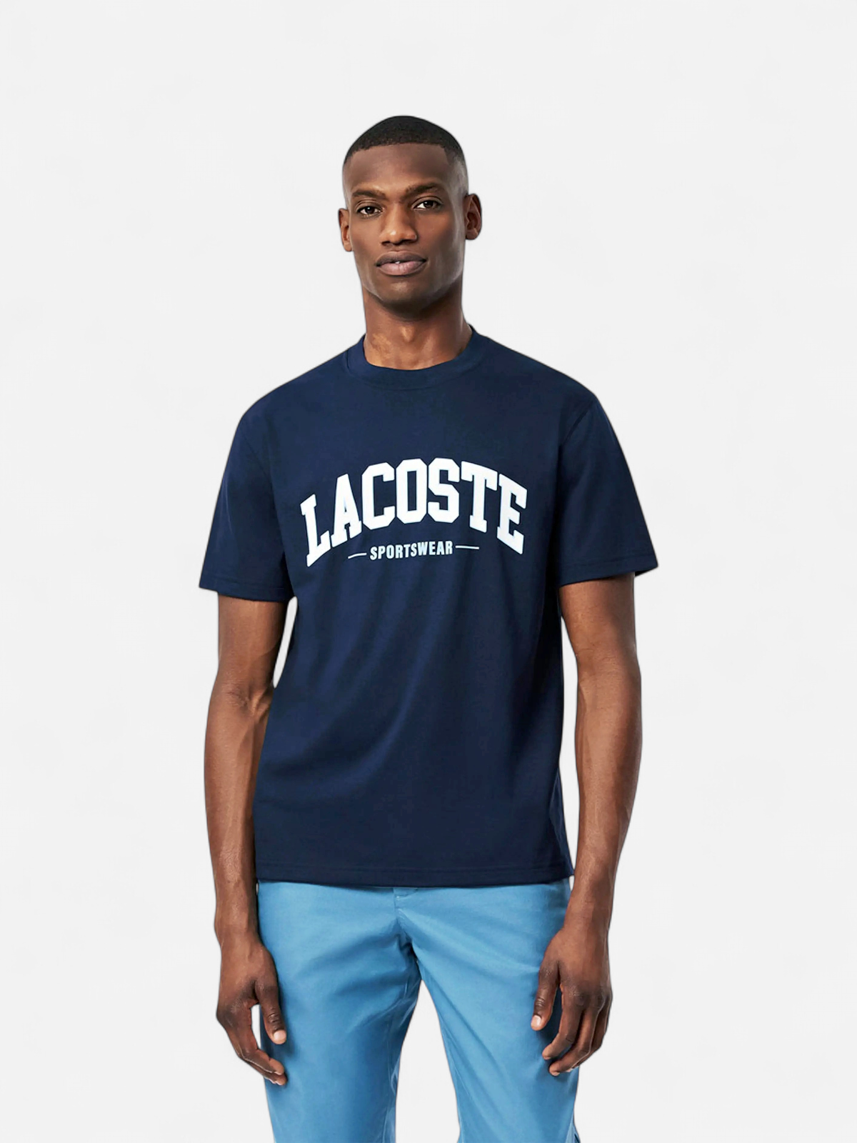 Lacoste miesten t-paita, LACOSTE BIG LOGO Tummansininen - Kekäle.fi