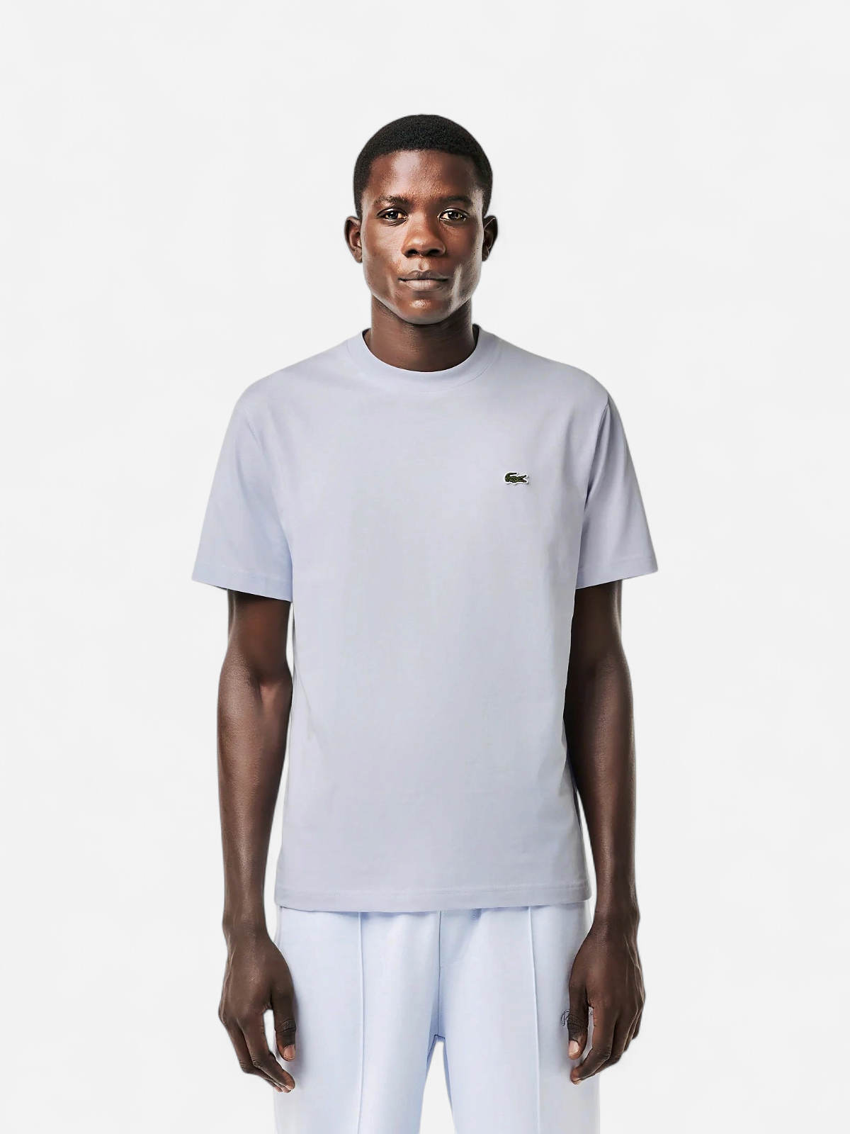 Lacoste Miesten T-Paita, MID WEIGHT COTTON JERSEY T-SHIRT NOS Vaaleansininen - Kekäle.fi