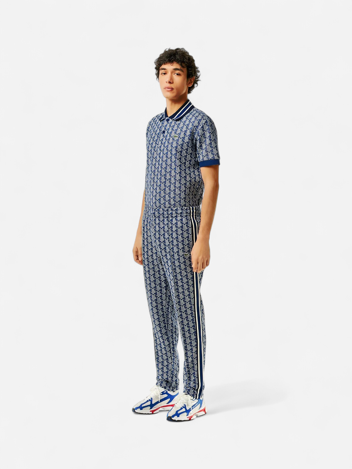Lacoste Miesten Verryttelyhousut, MONOGRAM TRACK PANT Sininen Kuosi - Kekäle.fi