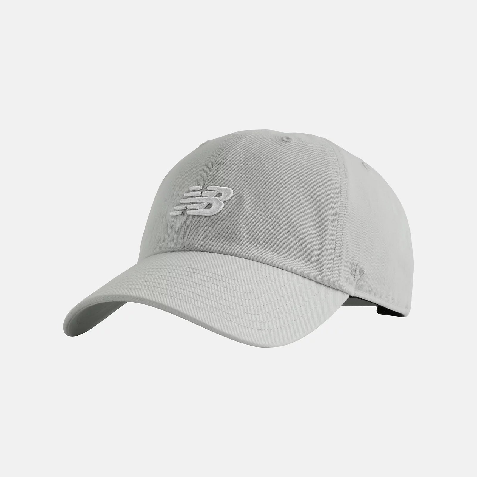 New Balance unisex lippis '47 Clean Up Hat Unisex, vaaleanharmaa