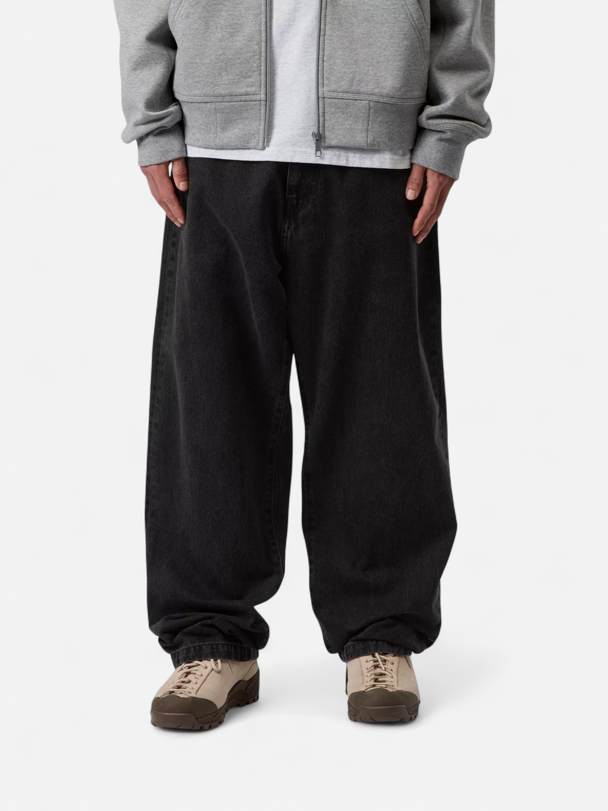 Carhartt miesten farkut Landon Jeans 'Robertson' Denim, hiilenmusta - Kekäle.fi