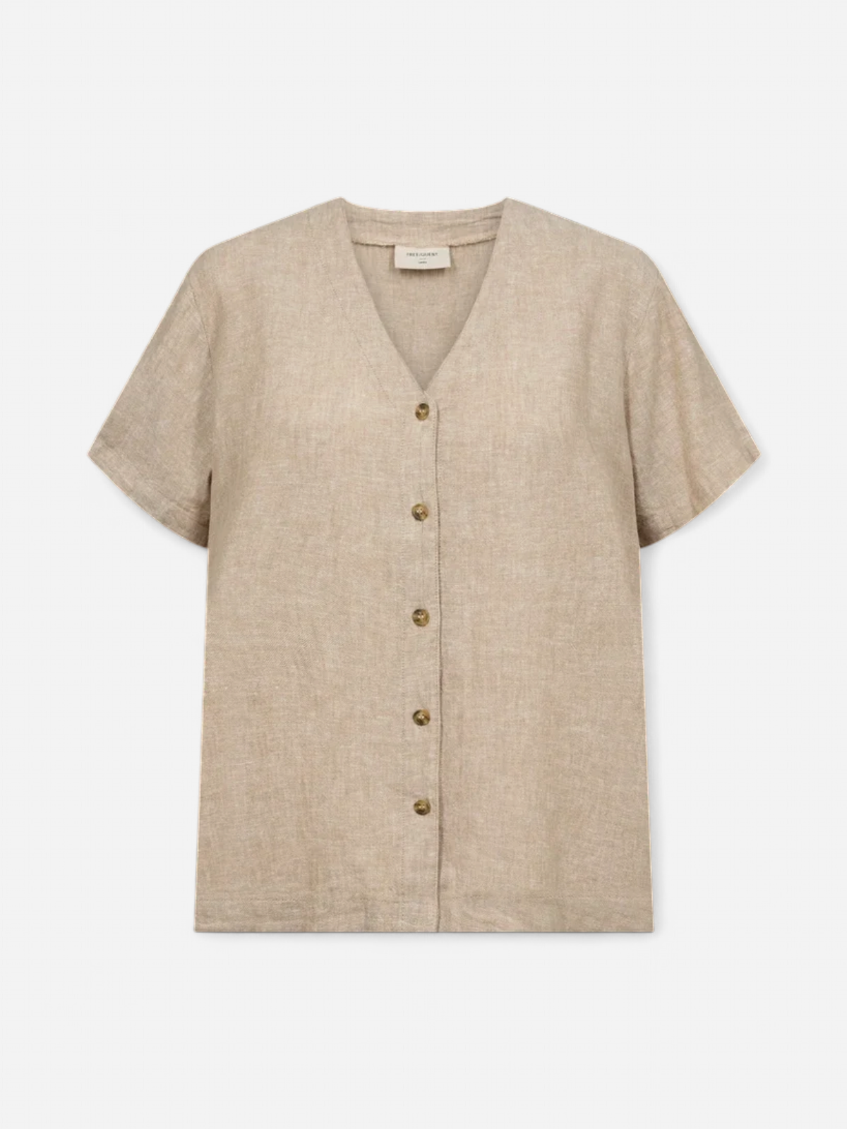 Freequent naisten paita Lava Shirt, hiekka - Kekäle.fi