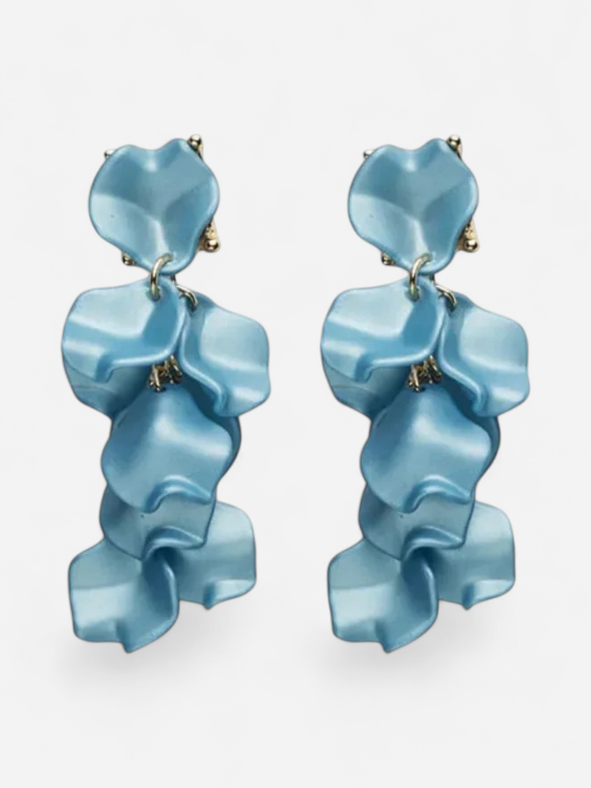 Bow 19 korvakorut Leaf Earring Mini, vaaleansininen - Kekäle.fi