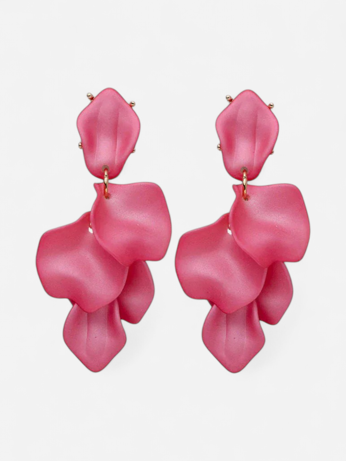 LEAF EARRINGS PEARL PINKKI - Kekäle.fi