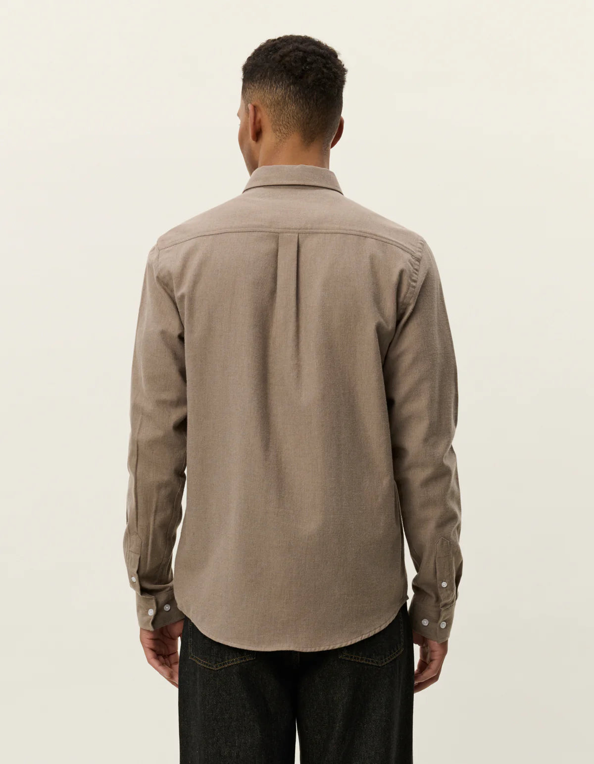 les-deux-miesten-kauluspaita-desert-reg-shirt-harmaanruskea-3