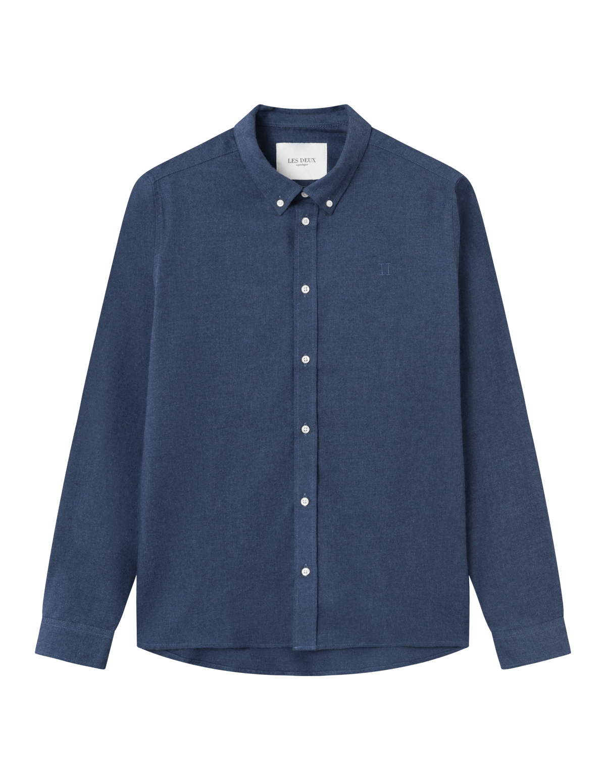 les-deux-miesten-kauluspaita-desert-reg-shirt-tummansininen-1