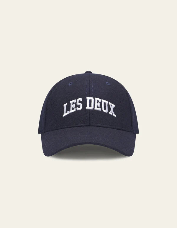 les-deux-miesten-lippis-les-deux-wool-baseball-cap-tummansininen-1