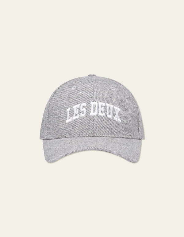 les-deux-miesten-lippis-les-deux-wool-baseball-cap-vaaleanharmaa-melee-1