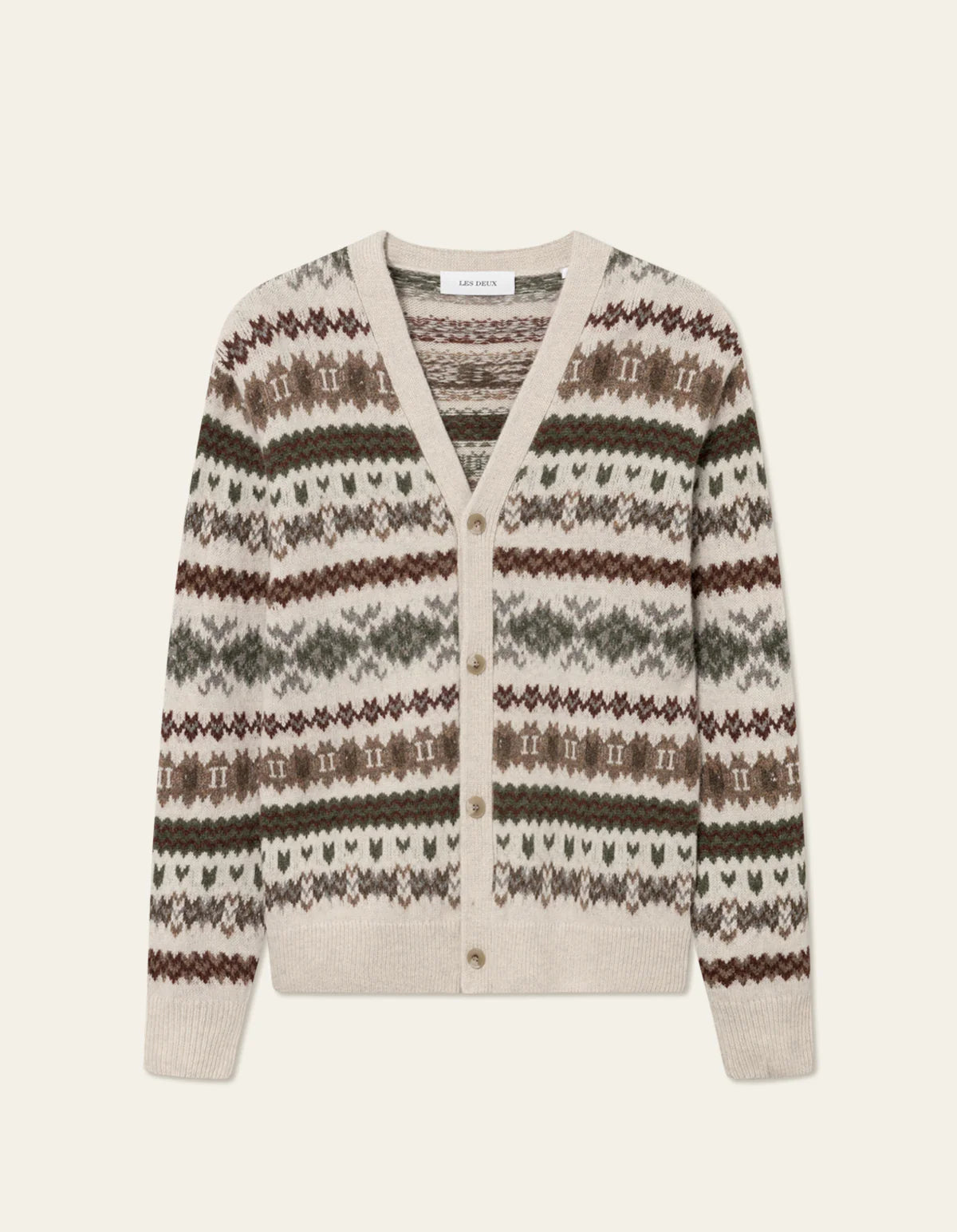 les-deux-miesten-neuletakki-hordur-fair-isle-cardigan-beige-1