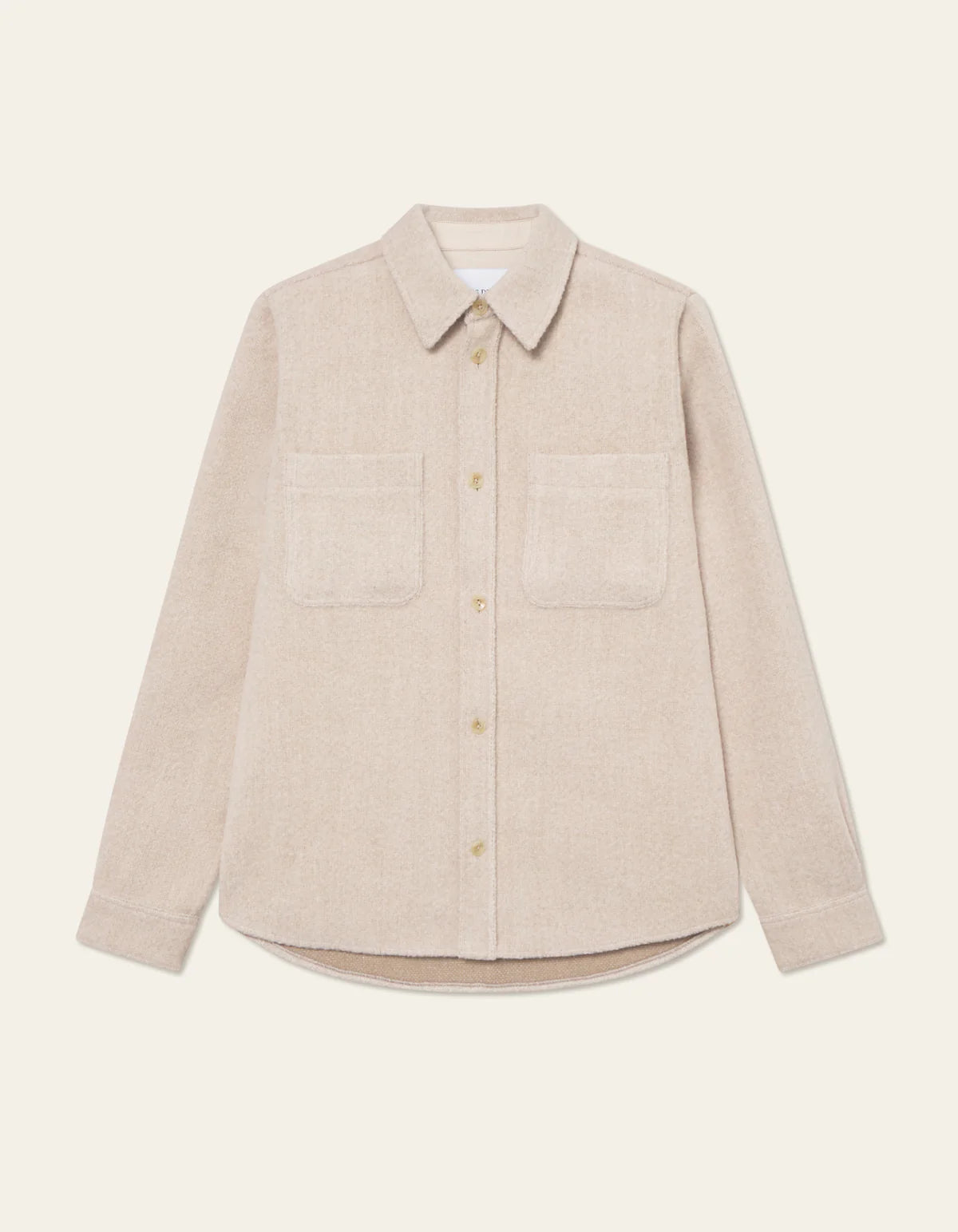 les-deux-miesten-paitatakki-lennon-boucle-overshirt-luonnonvalkoinen-2