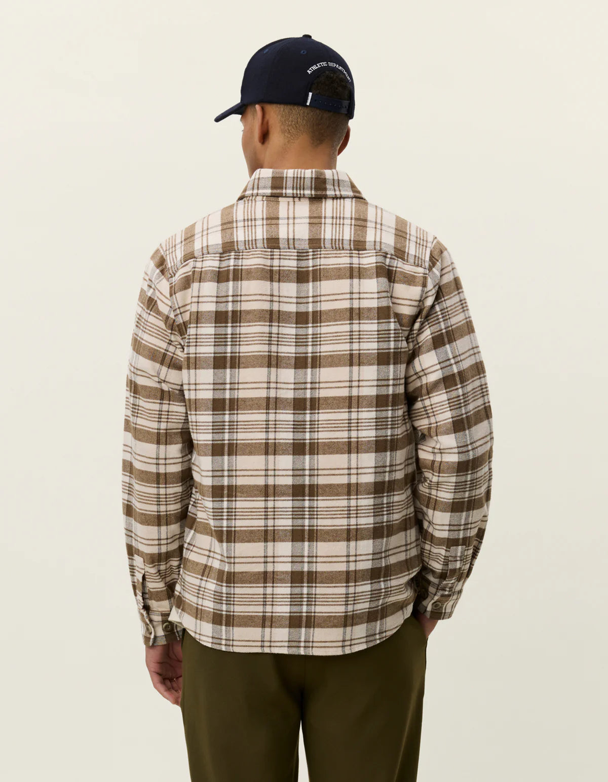 les-deux-miesten-paitatakki-lennon-check-overshirt-ruskea-kuosillinen-3