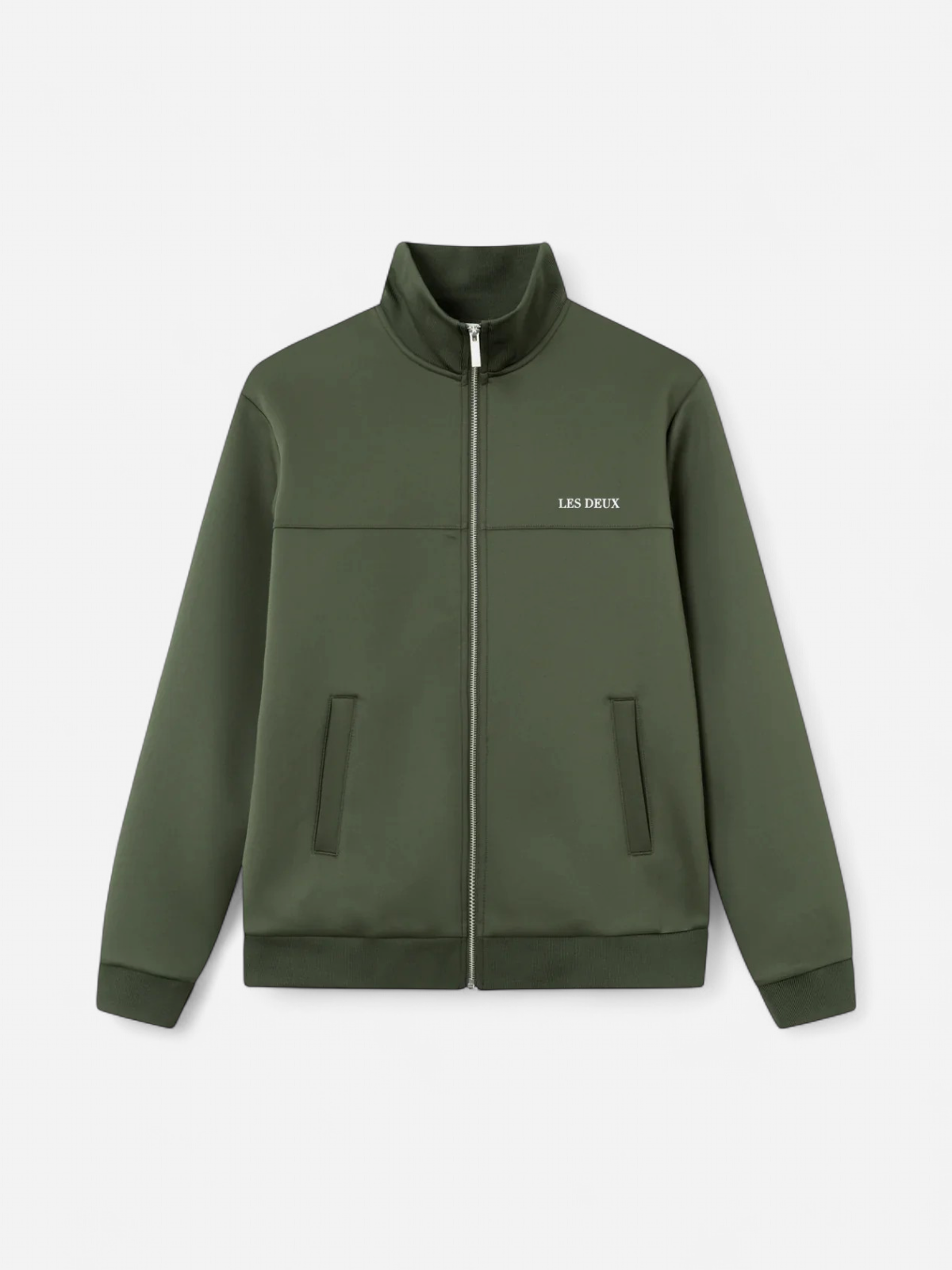 LES DEUX Miesten Takki BALLIER TRACK JACKET Armeijanvihreä - Kekäle.fi