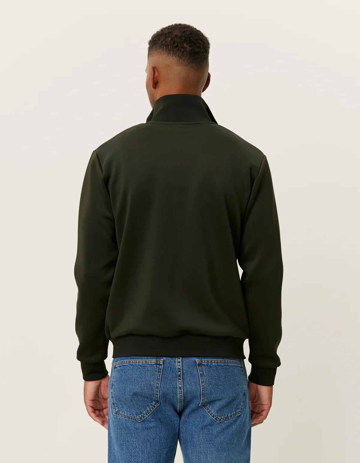 les-deux-miesten-takki-ballier-track-jacket-tummanvihrea-2