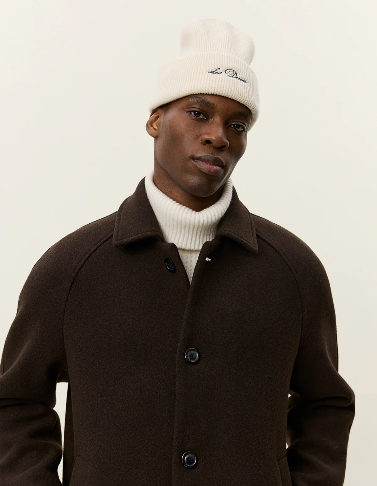 les-deux-miesten-villakangastakki-michael-solid-wool-coat-keskiruskea-3