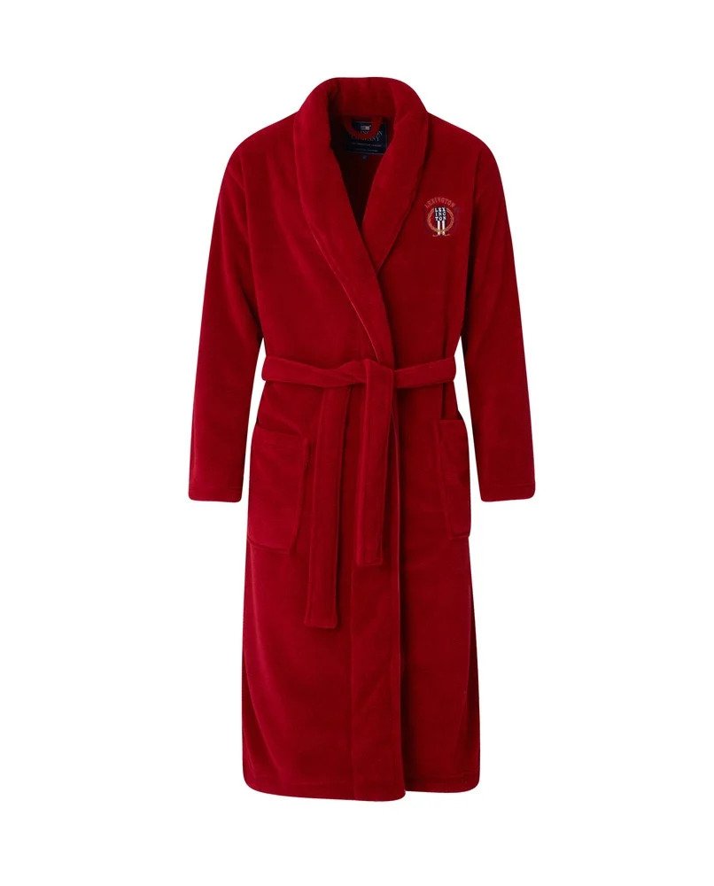 lexington-kylpytakki-lesley-fleece-robe-viininpunainen-1