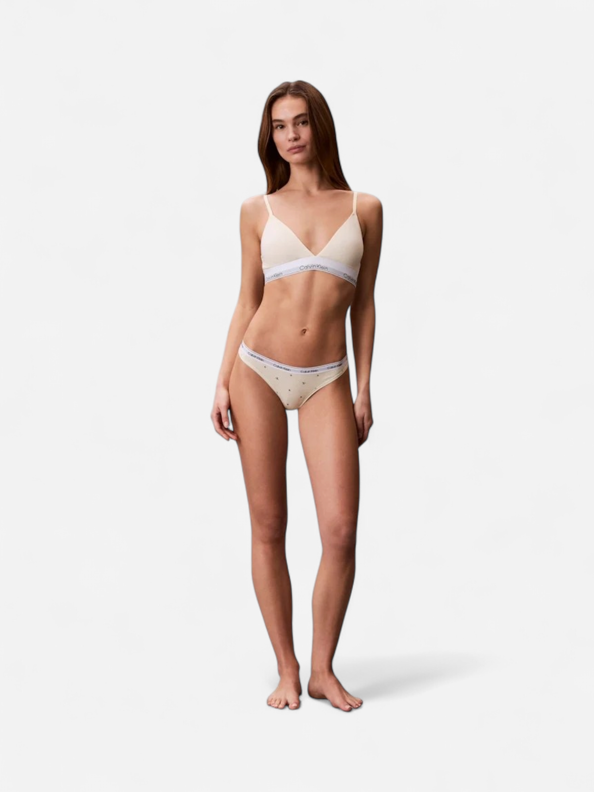 Calvin Klein naisten rintaliivit Lightly Lined Triangle, sitruunankeltainen - Kekäle.fi