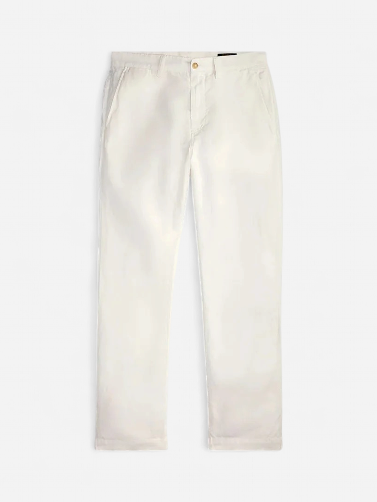 Polo Ralph Lauren miesten housut Linen Trousers, valkoinen - Kekäle.fi