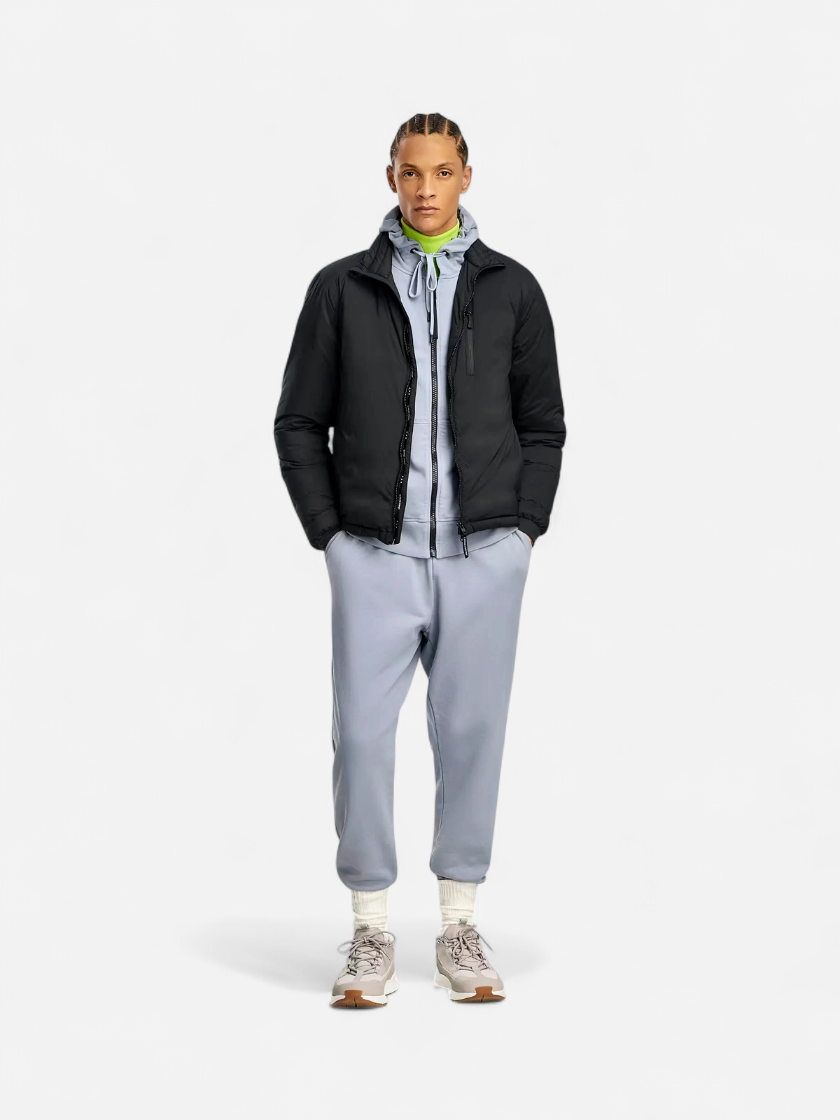 Canada Goose miesten takki Lodge Jacket - Classic Disc, musta - Kekäle.fi