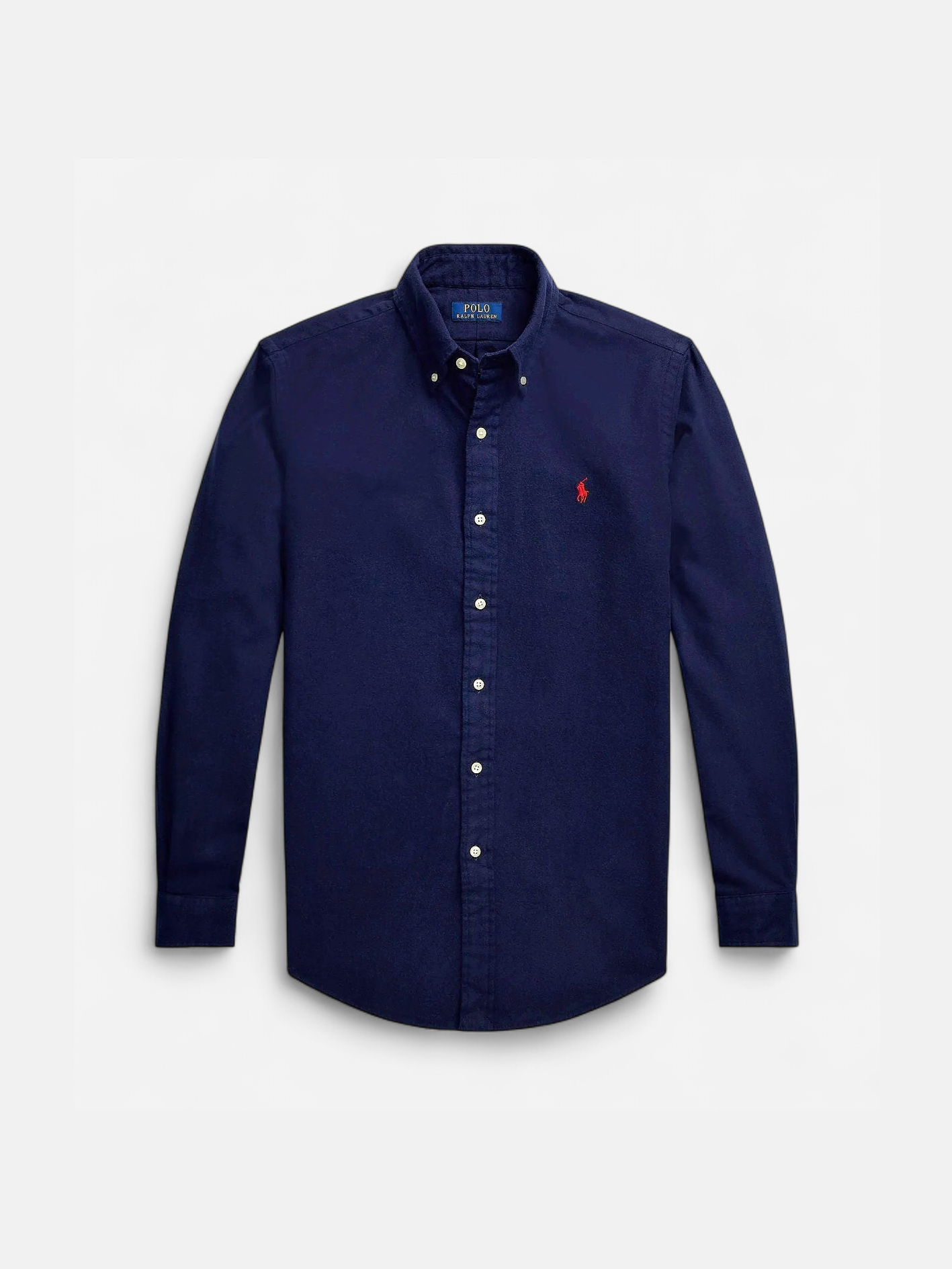 Polo Ralph Lauren Miesten paidat Long Sleeve Sport Shirt tummansininen - Kekäle.fi