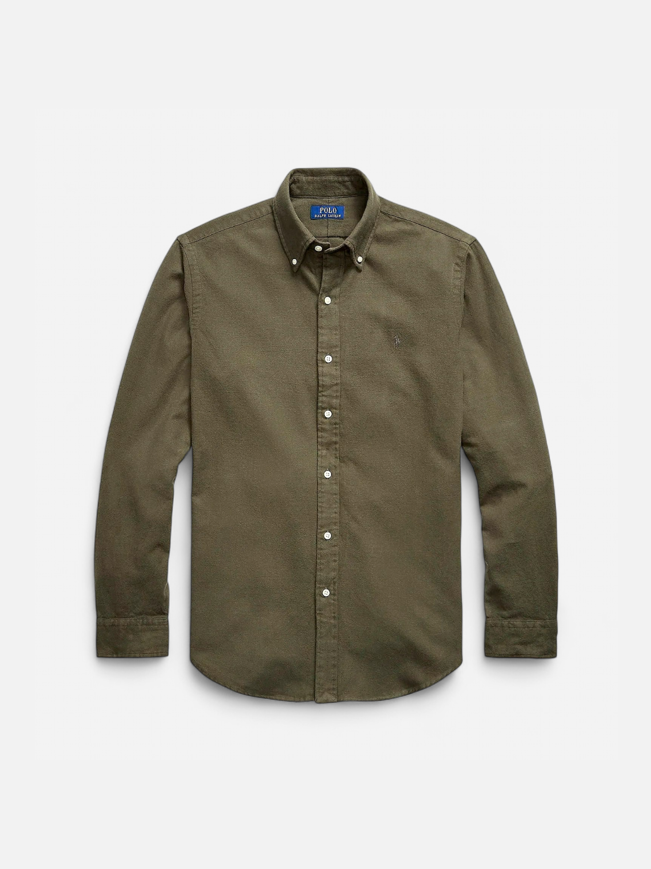Polo Ralph Lauren miesten kauluspaita Long Sleeve Sport Shirt, tummanvihreä - Kekäle.fi