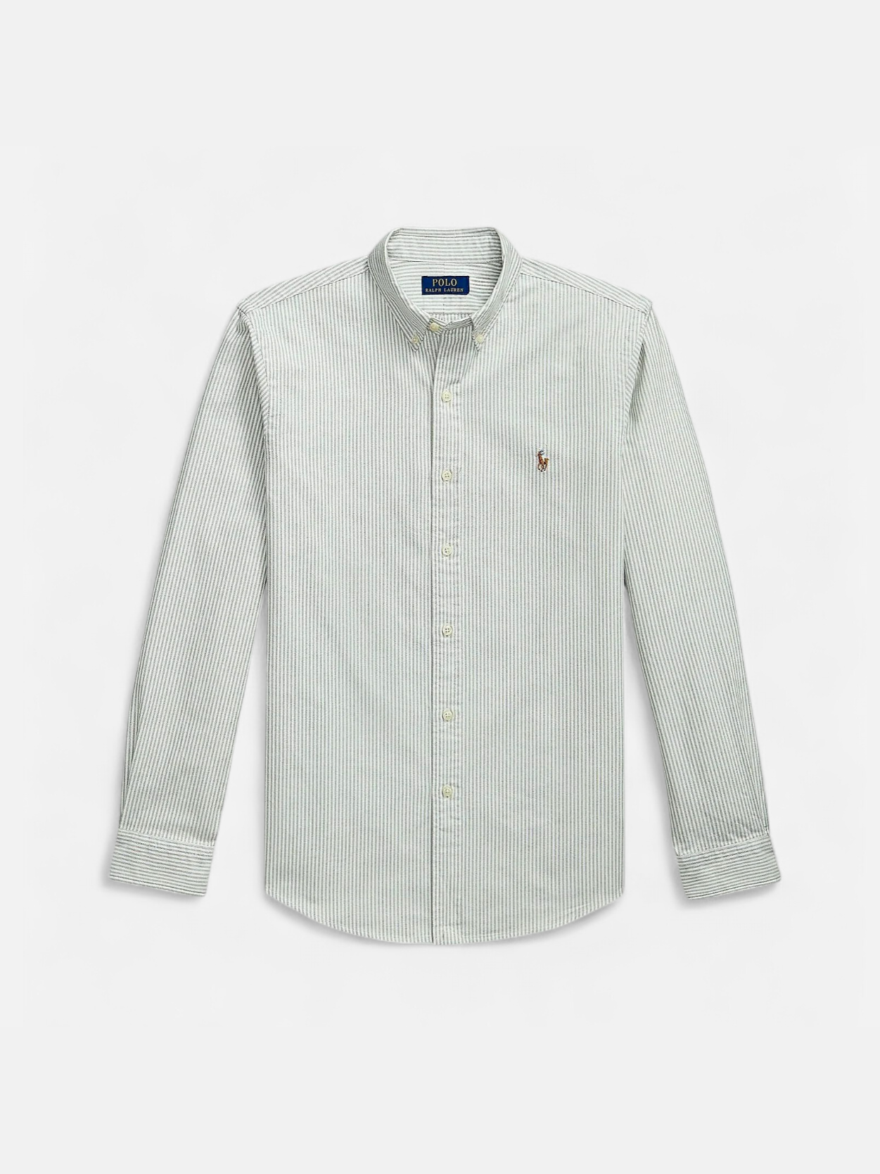 Polo Ralph Lauren miesten kauluspaita Long Sleeve Sport Shirt, vaaleanvihreä - Kekäle.fi
