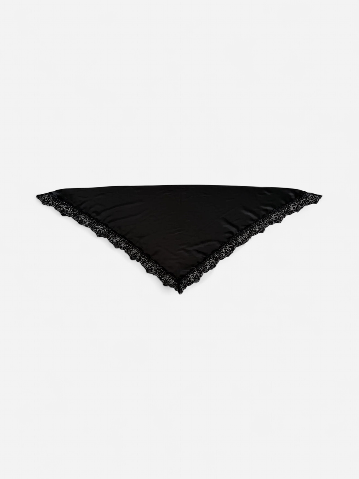 LOUISE LACE SCARF MUSTA - Kekäle.fi