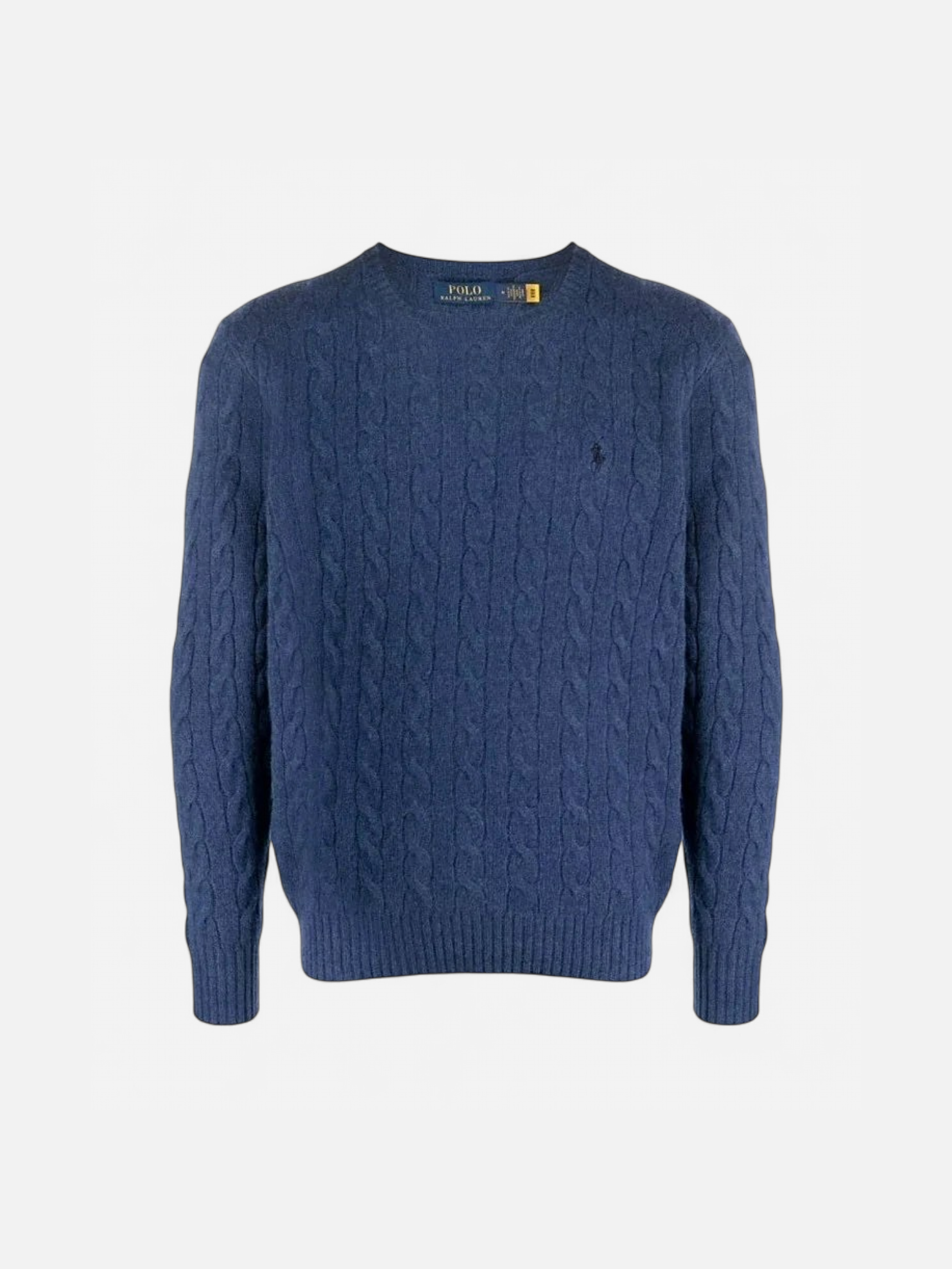 Polo Ralph Lauren miesten neulepusero LSCABLECNPP LONG SLEEVE PULLOVER, tummansininen - Kekäle.fi