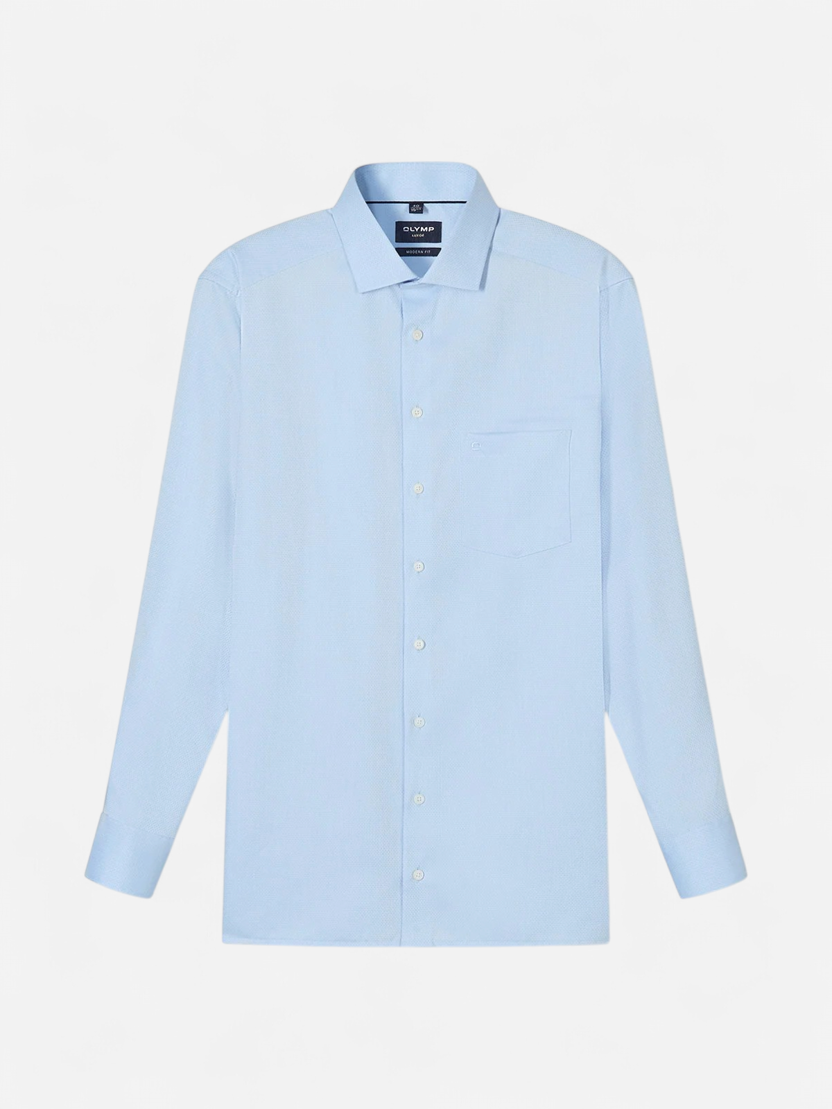 Olymp kauluspaita Luxor Modern Fit Light Blue, vaaleansininen - Kekäle.fi