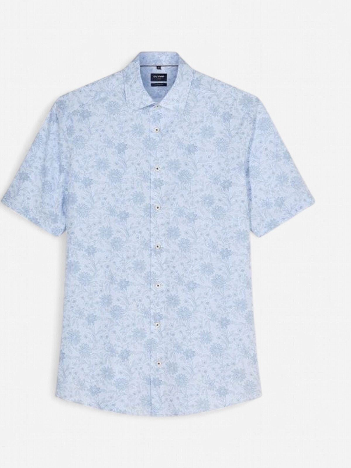 LUXOR MODERN FIT SS FLORAL PRINT KUOSIVAALEANSININEN - Kekäle.fi