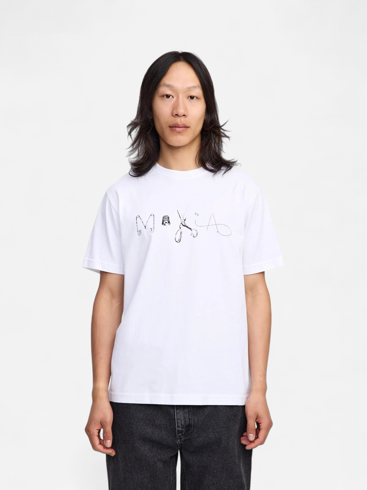Makia miesten T-paita Tailor Made T-shirt, valkoinen - Kekäle.fi
