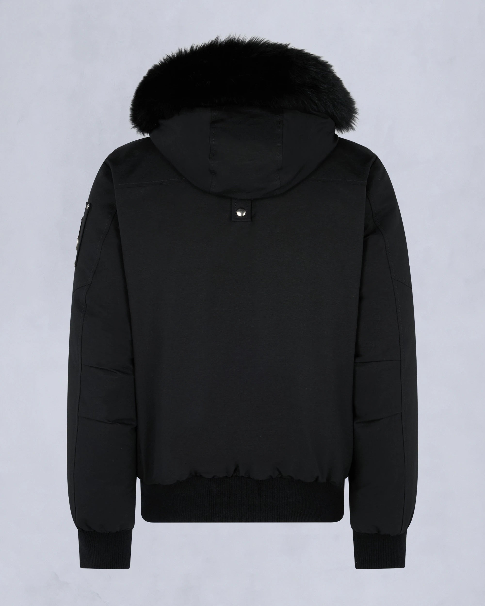 Moose Knuckles miesten toppatakit Original Ballistic Shearling Trim Bomber, musta