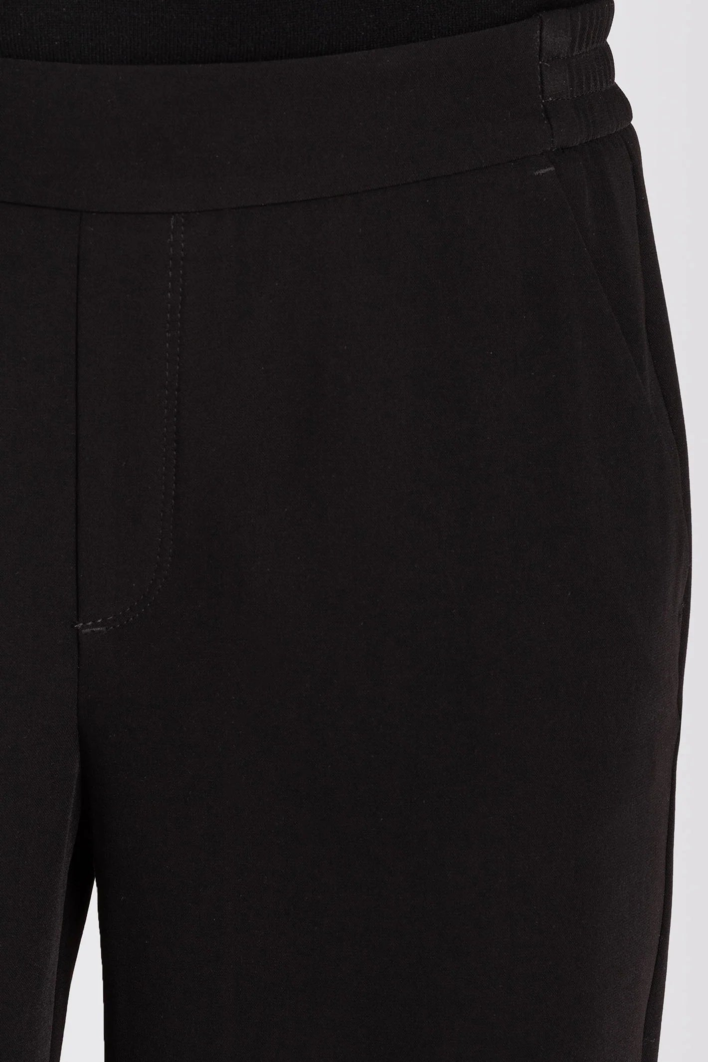 Mac naisten kangashousut Chiara Cropped, musta