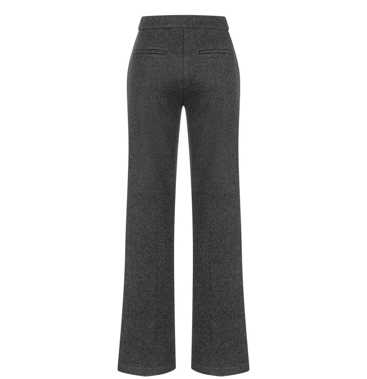 MAC naisten housut Chiara Smart, meleerattu grafiitti