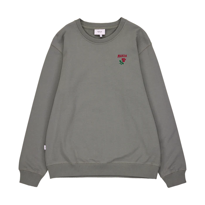 makia-miesten-collegepusero-berry-sweatshirt-tummanvihrea-4